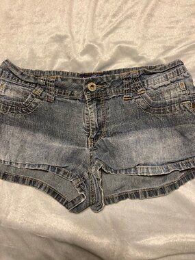 Angles Denim Short Shorts ~ Size 11